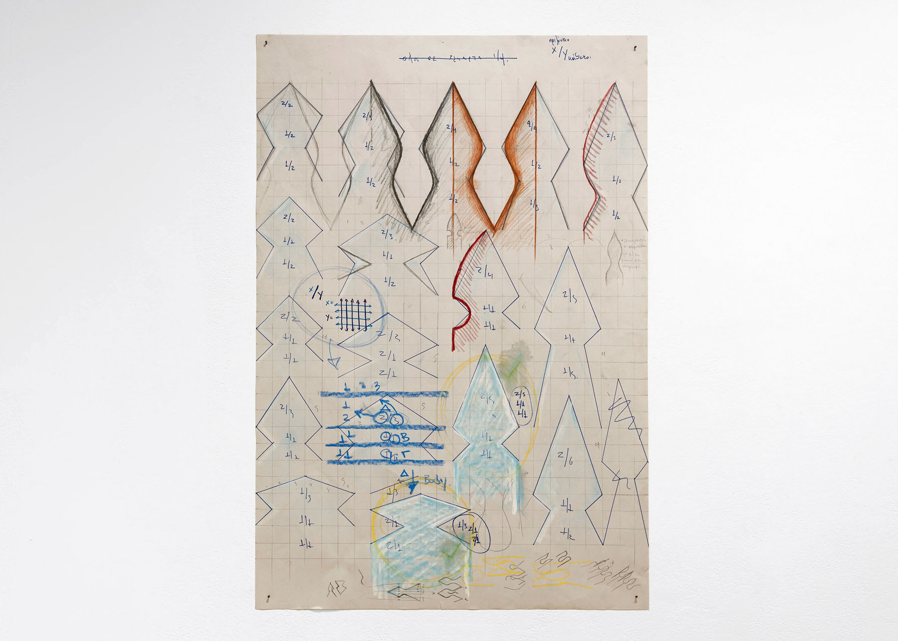 Drawing of a fence no.3