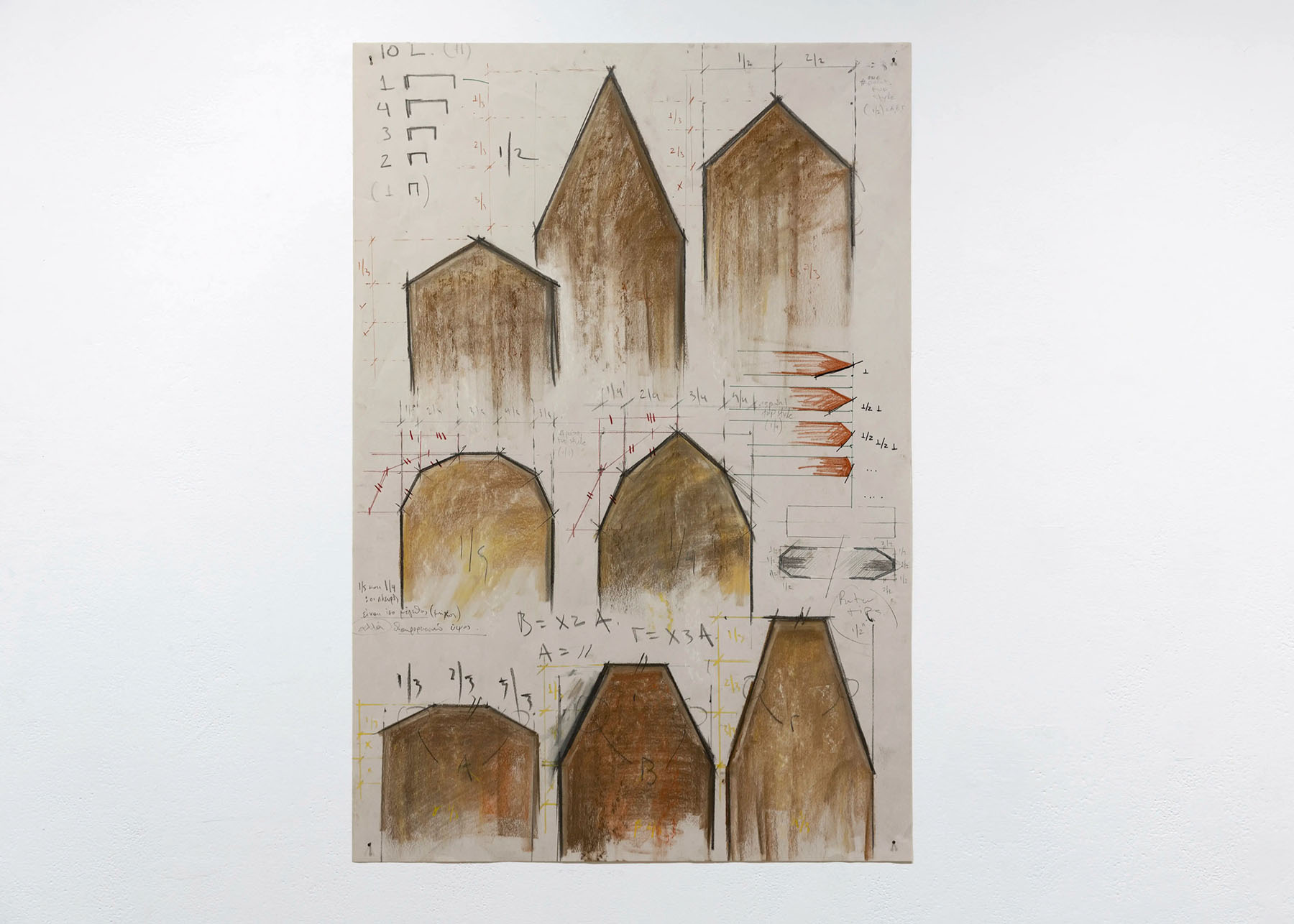 Drawing of a fence no.2
